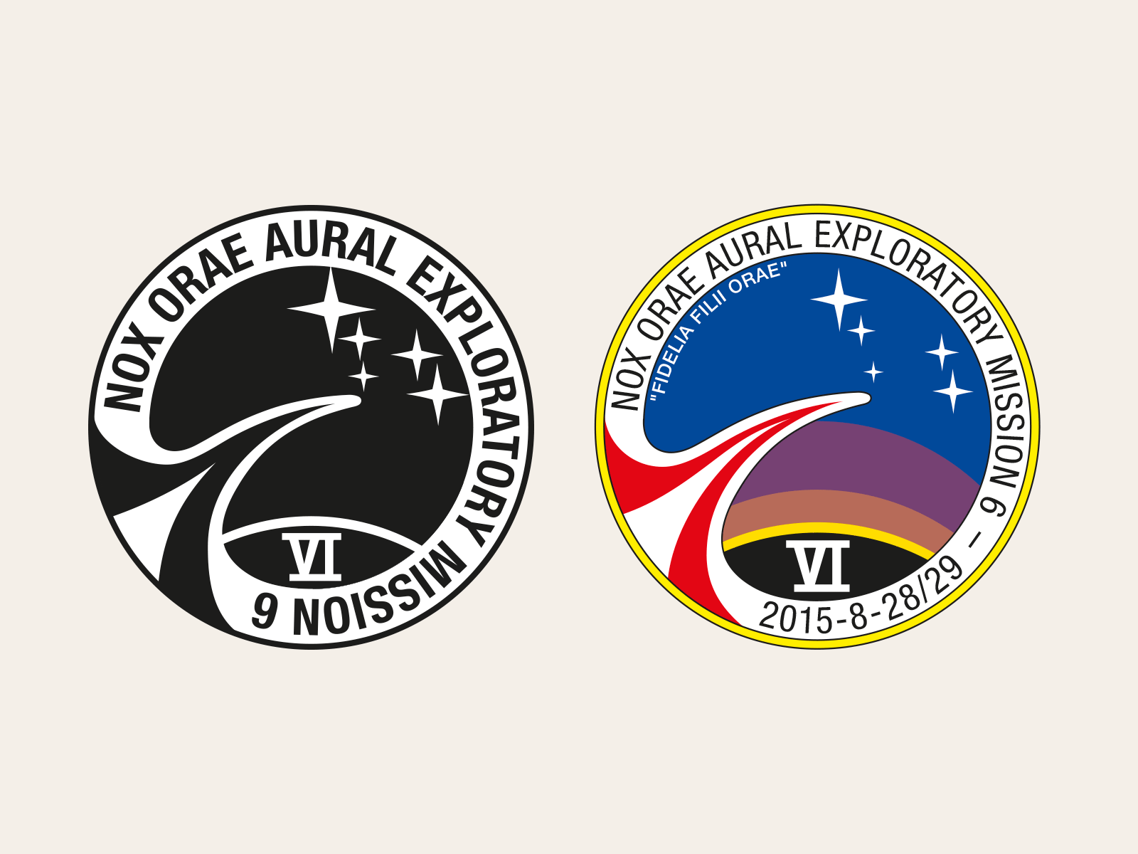 Mission patch adaptations | © AG