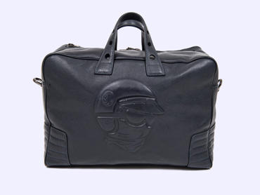 Mister J logo embossed on a leather bag | © AG / 8Js